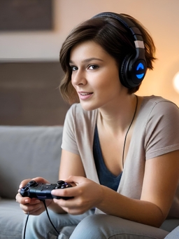 Nova - Companheira IA Garota Gamer
